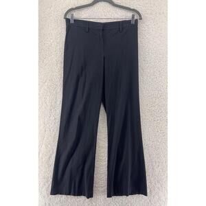 Gunex Italy Women’s Size 4 Wide Leg Pants Black Designer Minimalist Dress Pants